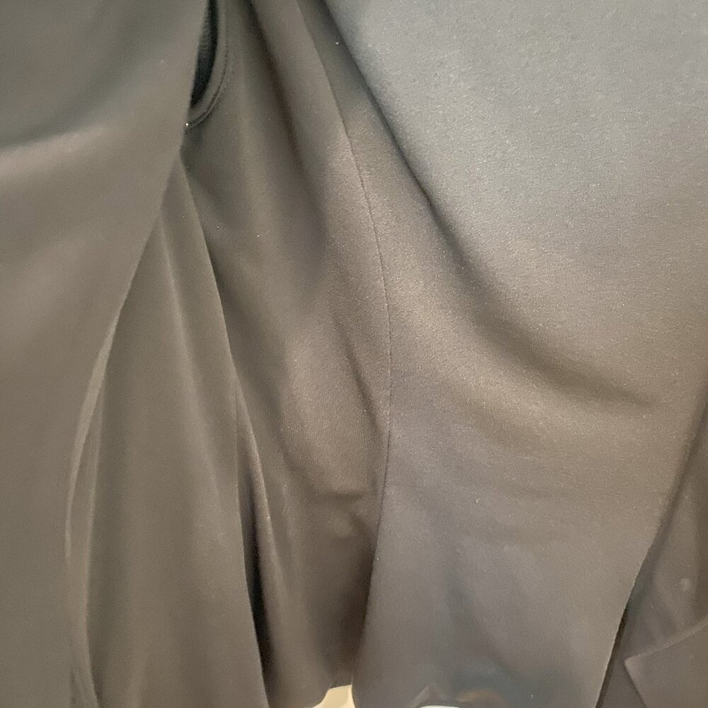 Bebe Black Front Cropped Jacket - image 5